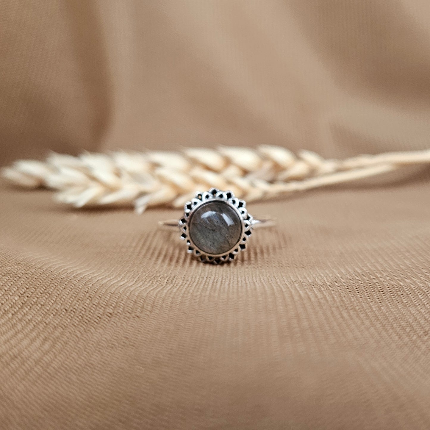 Sterling Silver Golden Hour Ring Labradorite