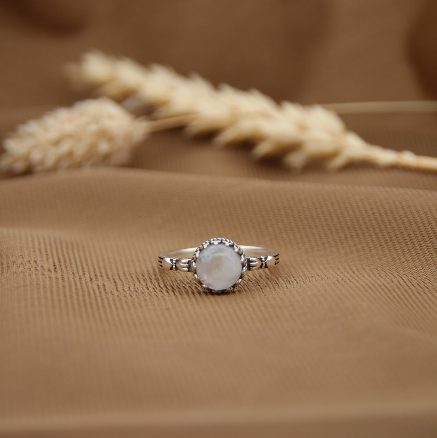 Sterling Silver Enchanting Ring Moonstone
