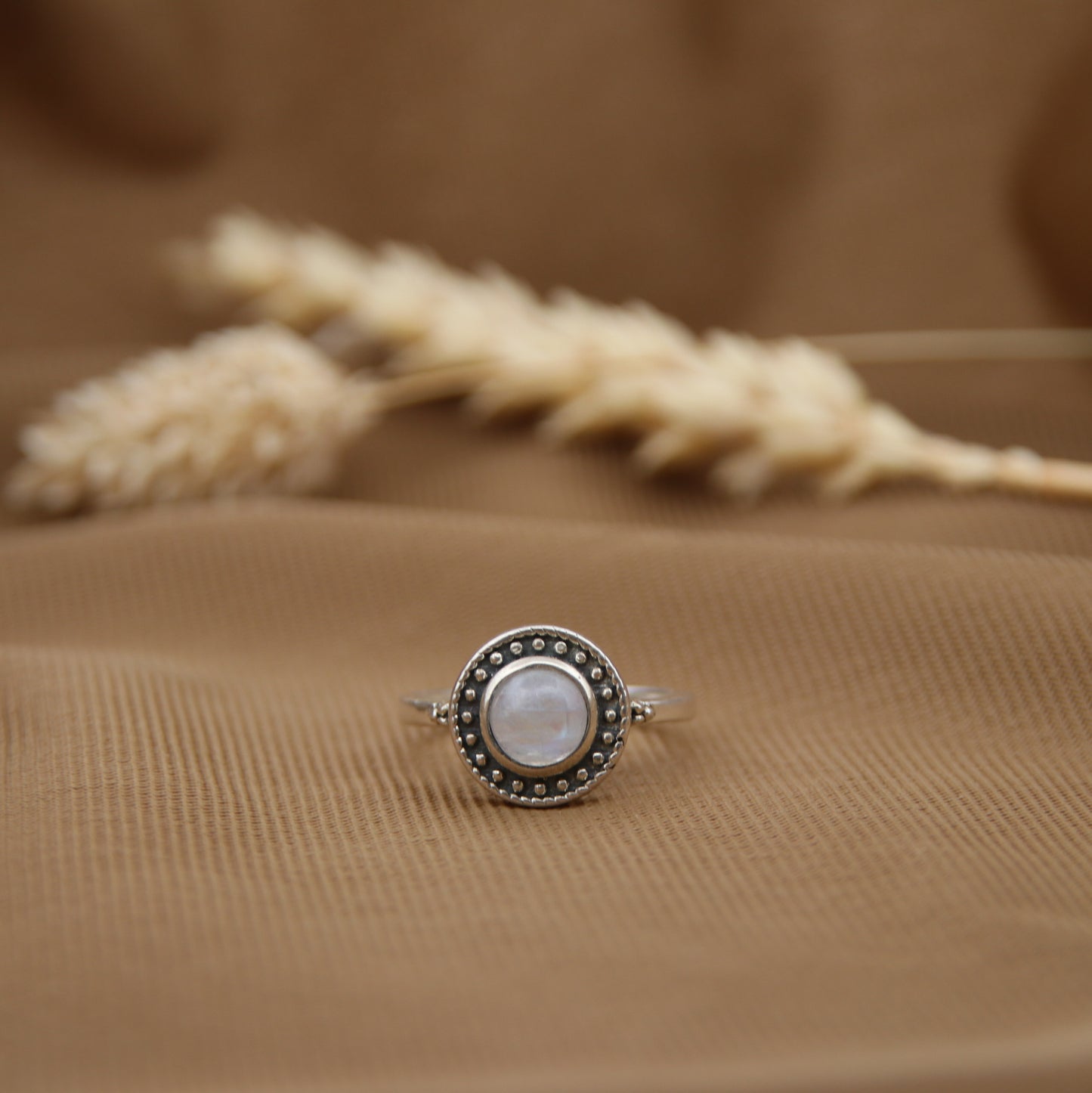 Sterling Silver Aphrodite Ring Moonstone