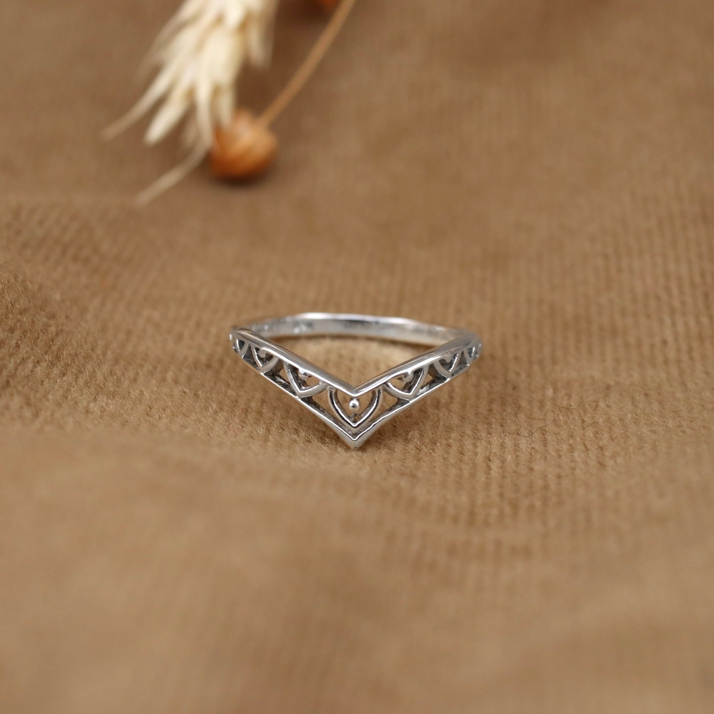 Sterling Silver Mandala Ring