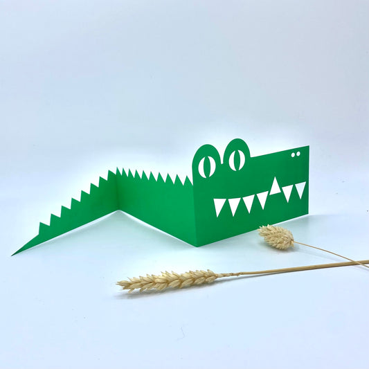 Crocodile Card