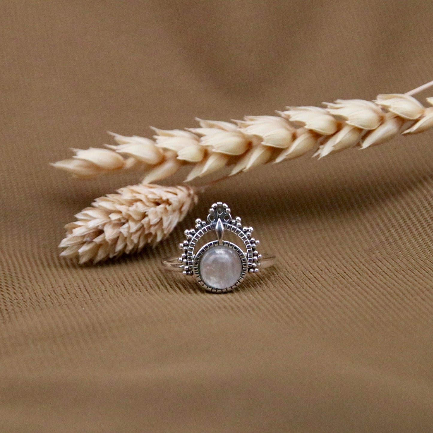 Sterling Silver Ode to a Woman Ring – Moonstone