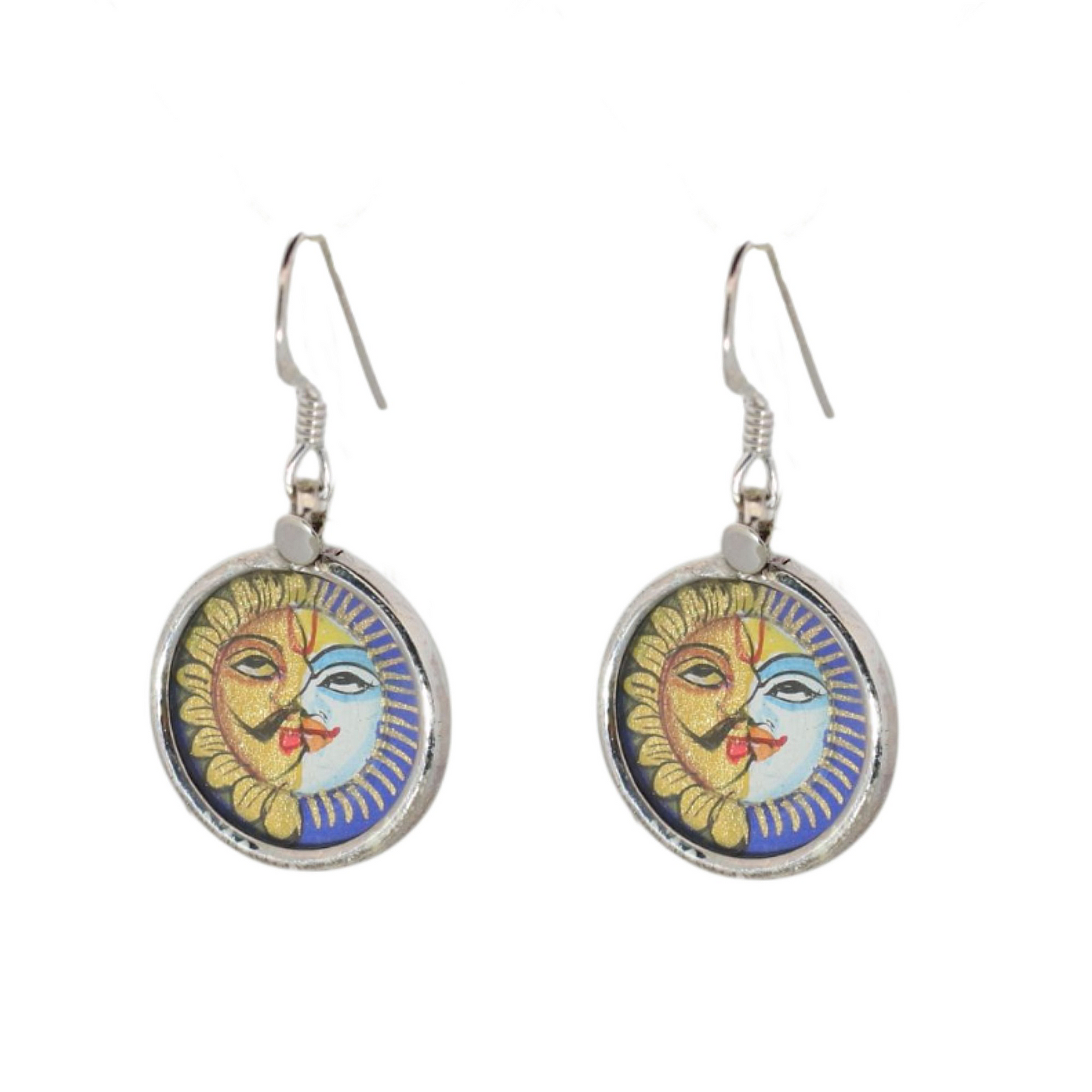 Sterling Silver Divine Aura Earrings