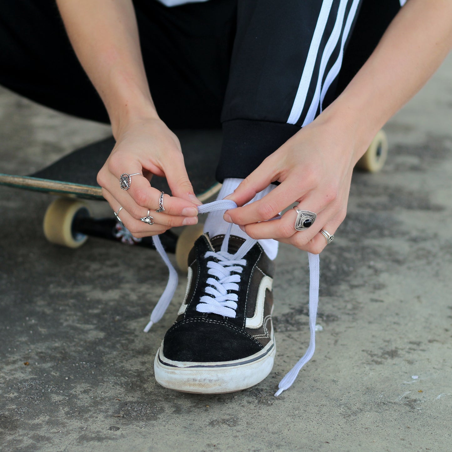 Sterling Silver Ethnic Ring Black Onyx