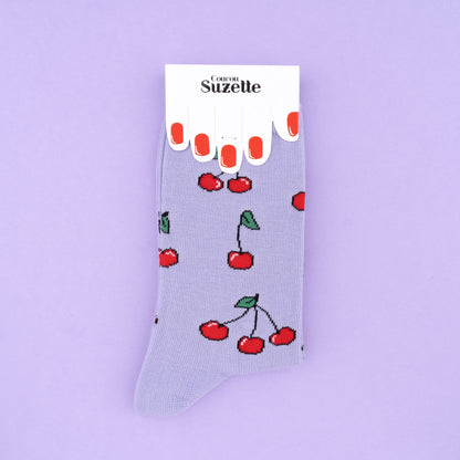 Cherry Socks