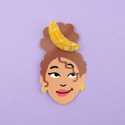 Banana Hair Clip