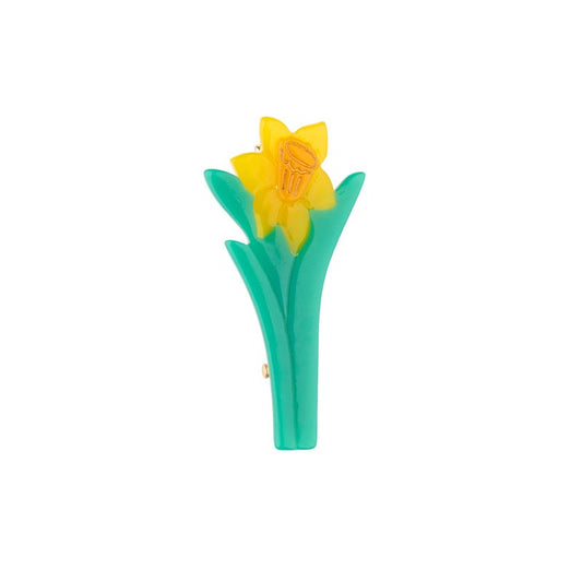Daffodil Hair Clip