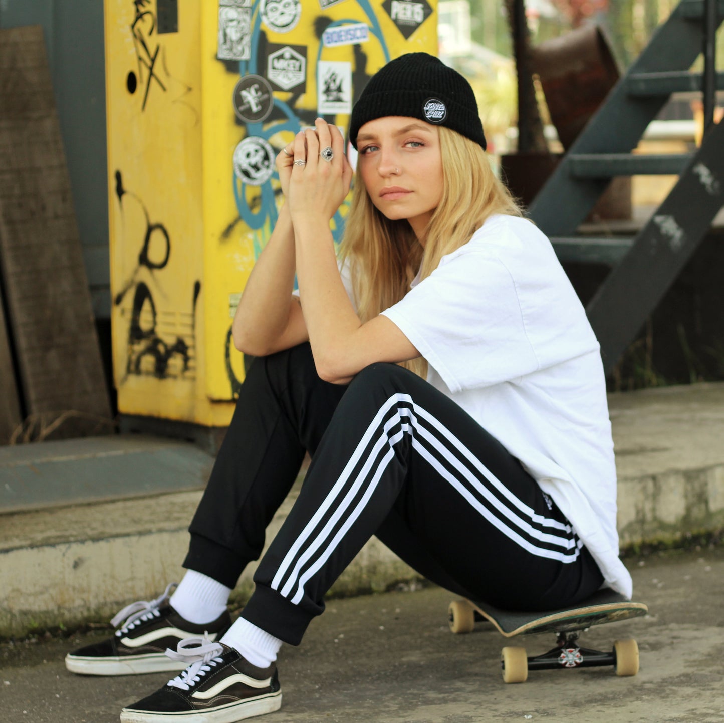 Sterling Silver Ethnic Ring Black Onyx