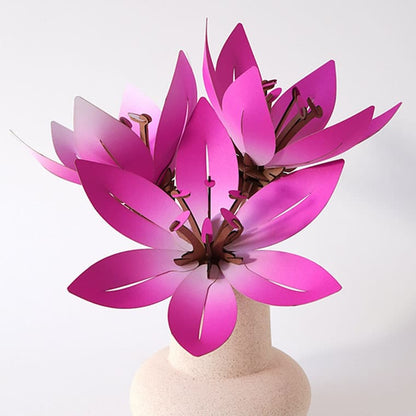 Paper Flowers - Fuchsia