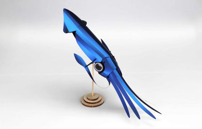 Paper Squid - Cobalt Blue Metallic