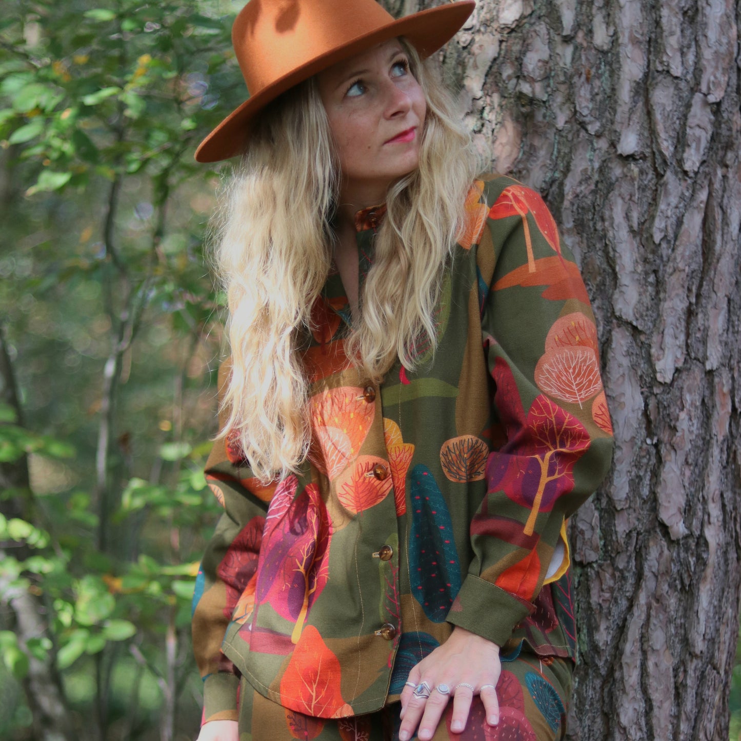 Fall in love - Leaf blouse