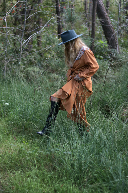 La nouvelle nature sauvage - Jupe longue trapèze