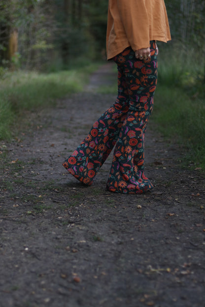 Flared Legging - Green