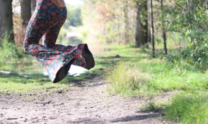 Flared Legging - Green