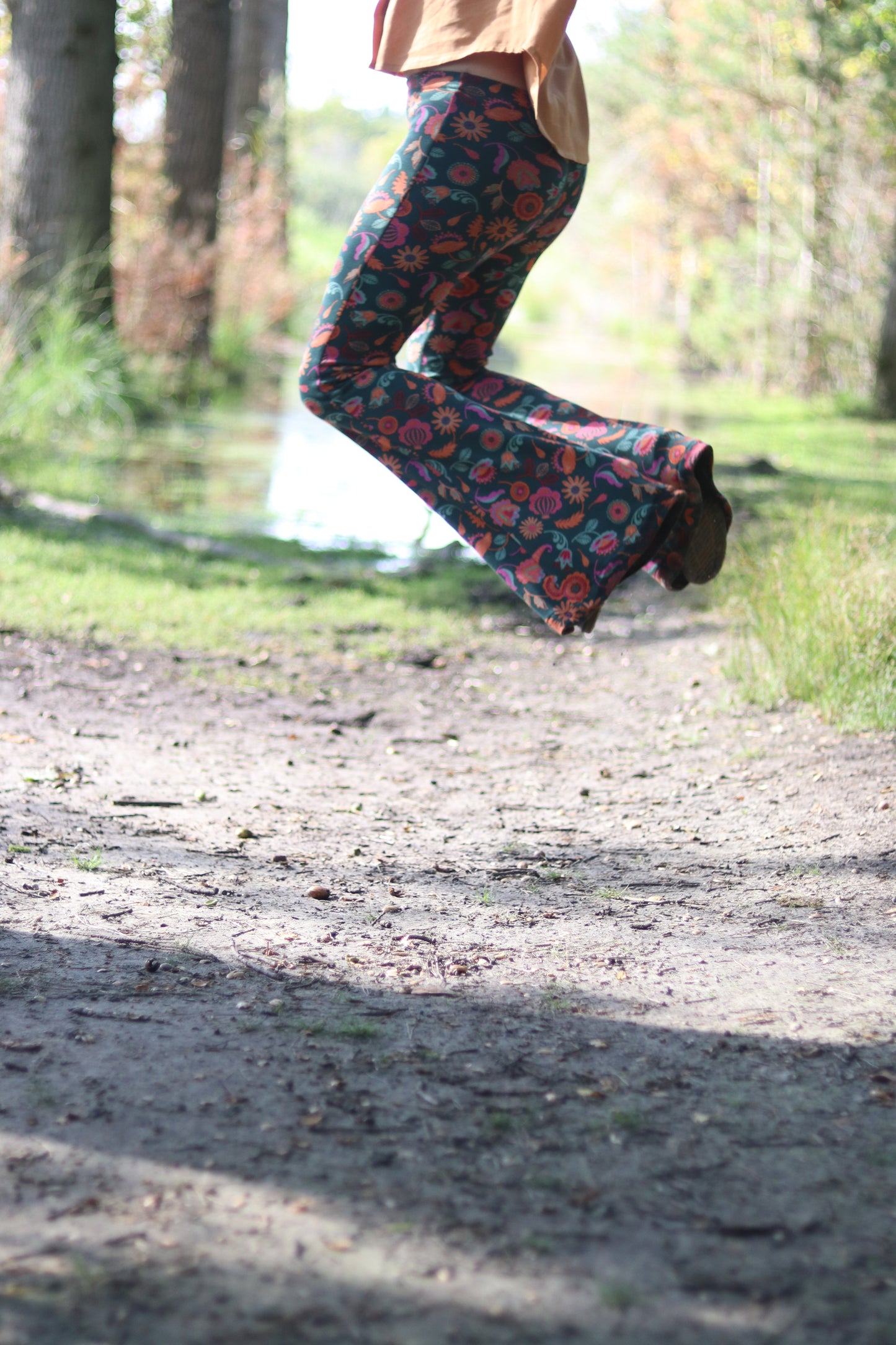 Flared Legging - Green