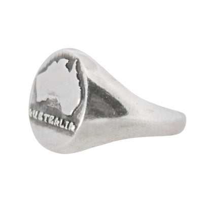 Sterling Silver Australia Ring