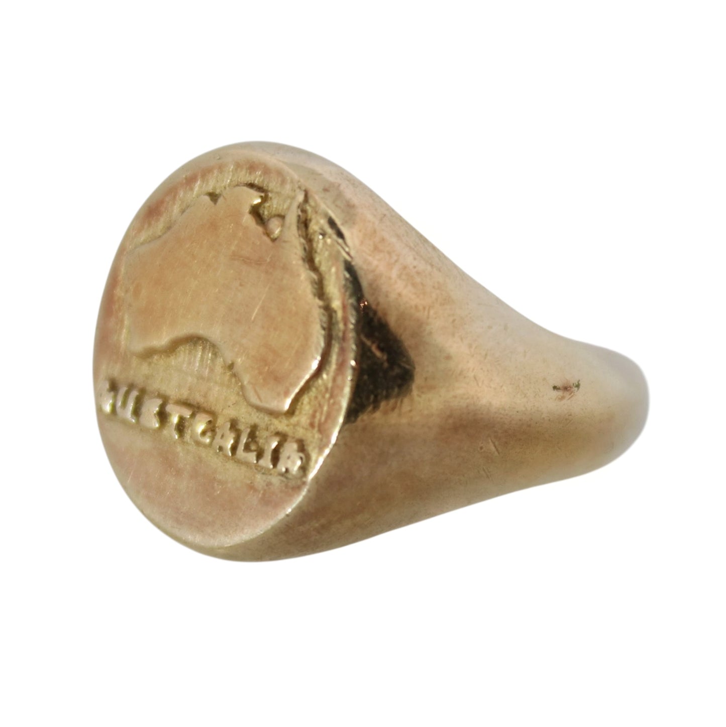 14K Gold Vermeil Australia Ring