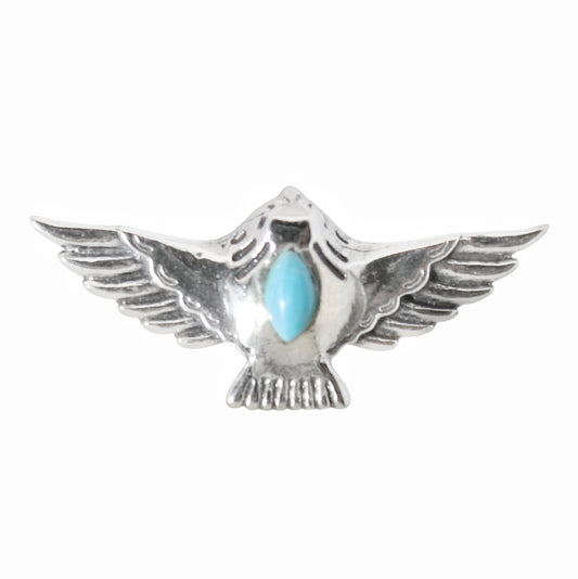 Sterling Silver Free Bird Turquoise Ring