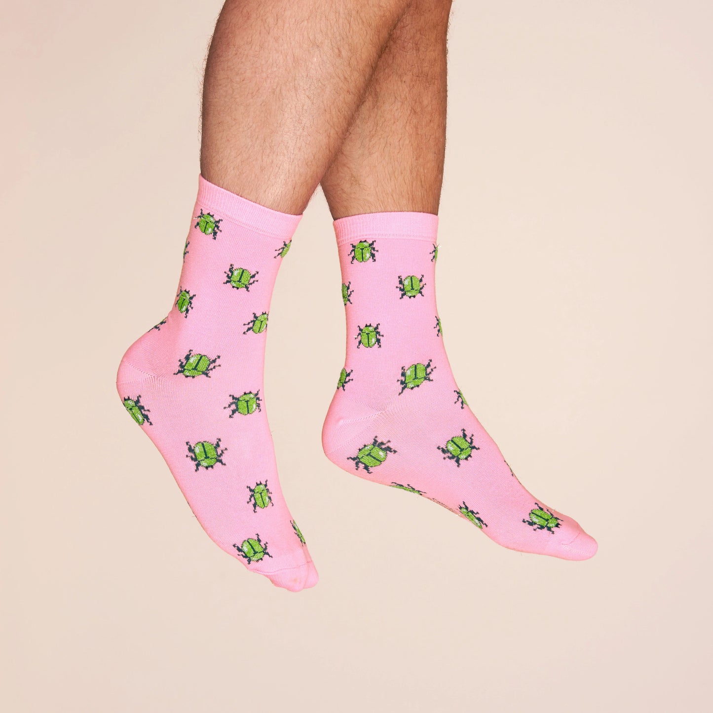 Chaussettes à motif de scarabée