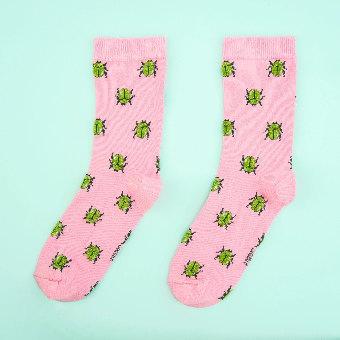 Chaussettes à motif de scarabée