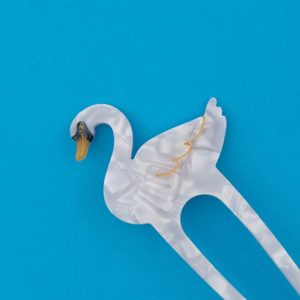 Swan Hair Stick