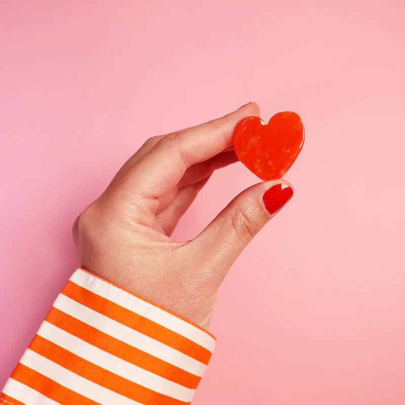 Mini Heart Hair Claw