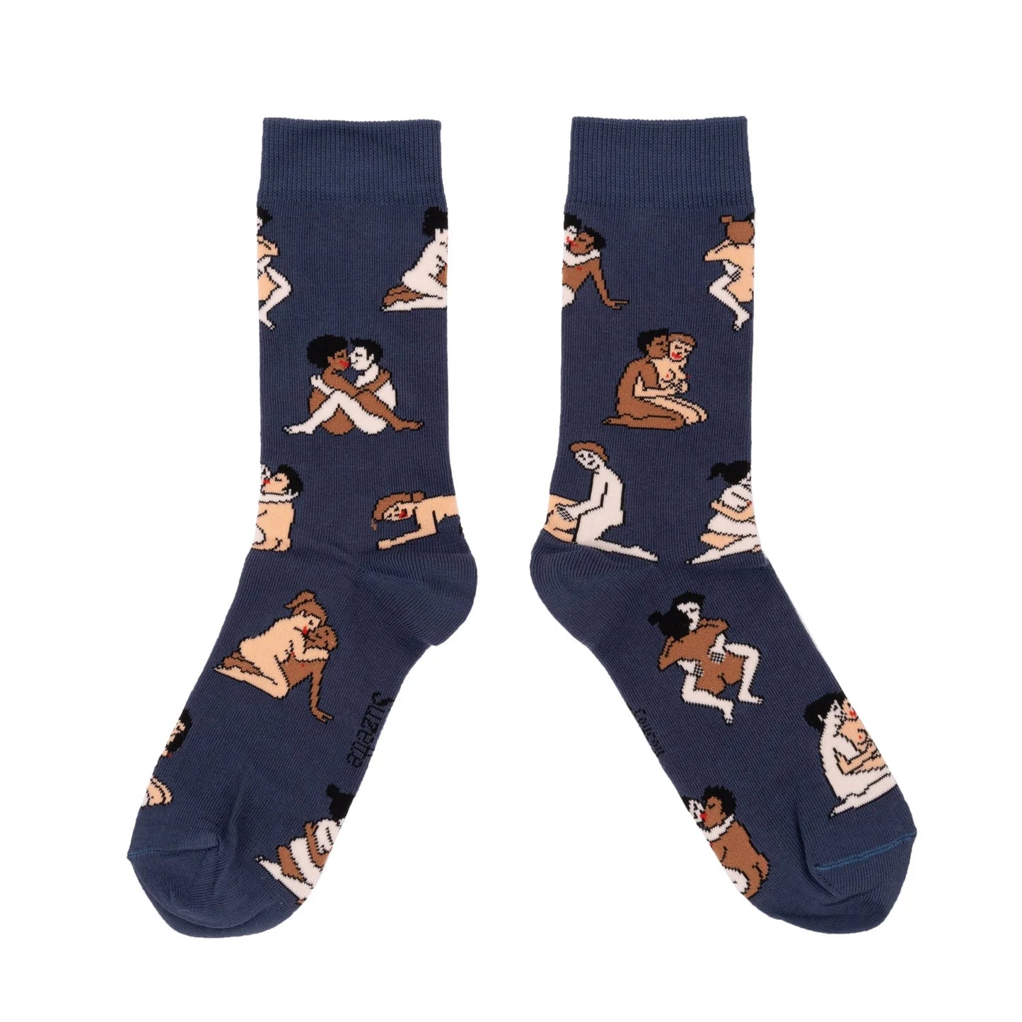 Chaussettes Kamasutra Straight Lovers - Bleu