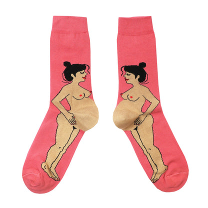 Pregnant Woman Socks - Metis