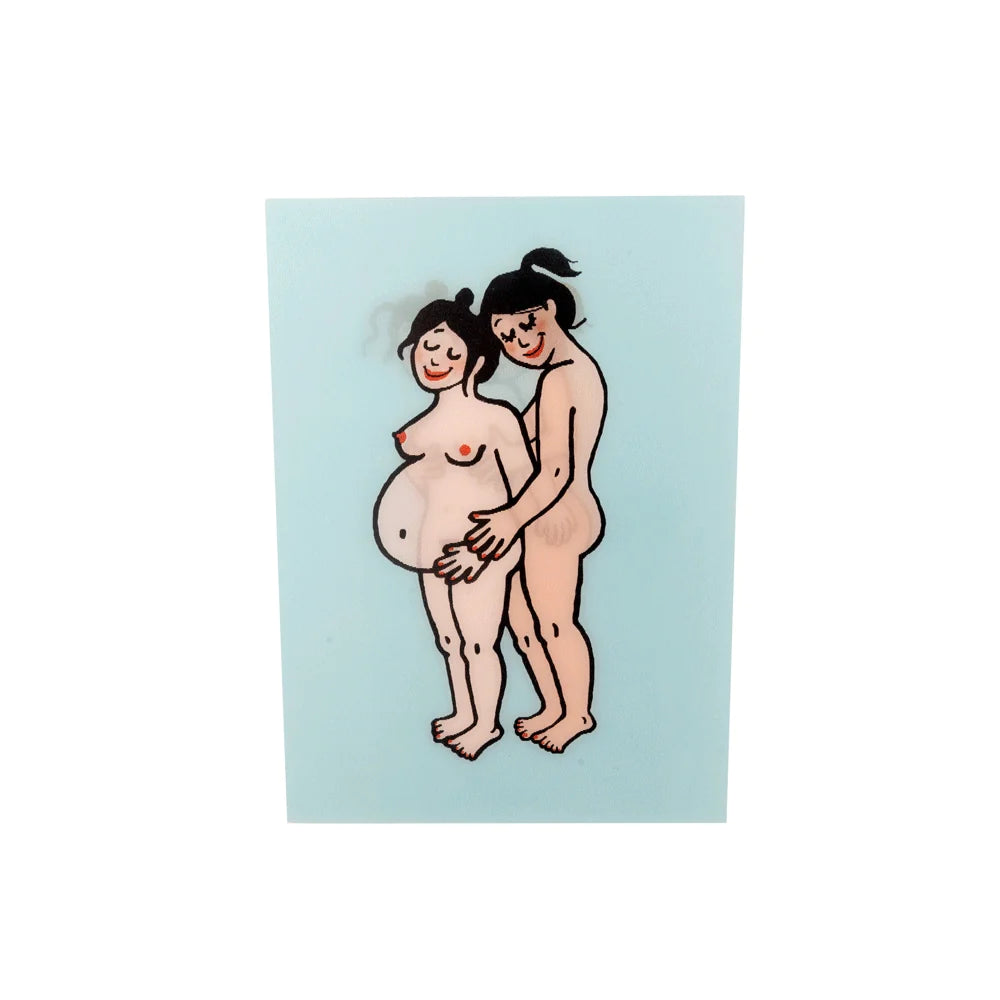 Pregnancy Postcard - Moms