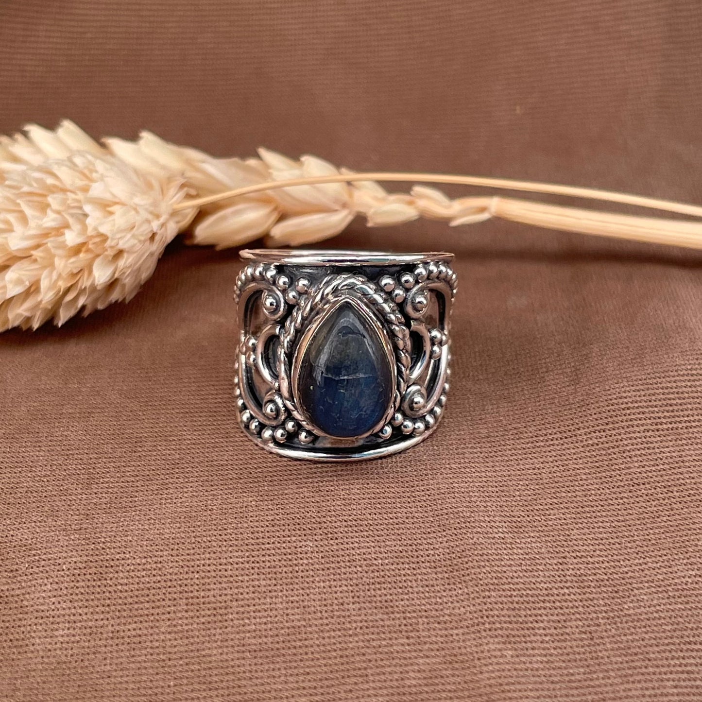 Sterling Silver Bohemian Labradorite Ring