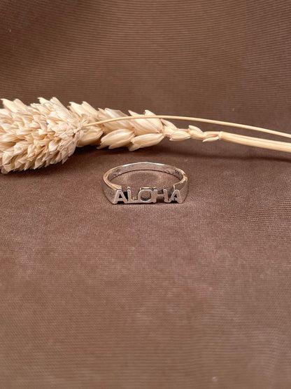 Sterling Silver Aloha Ring