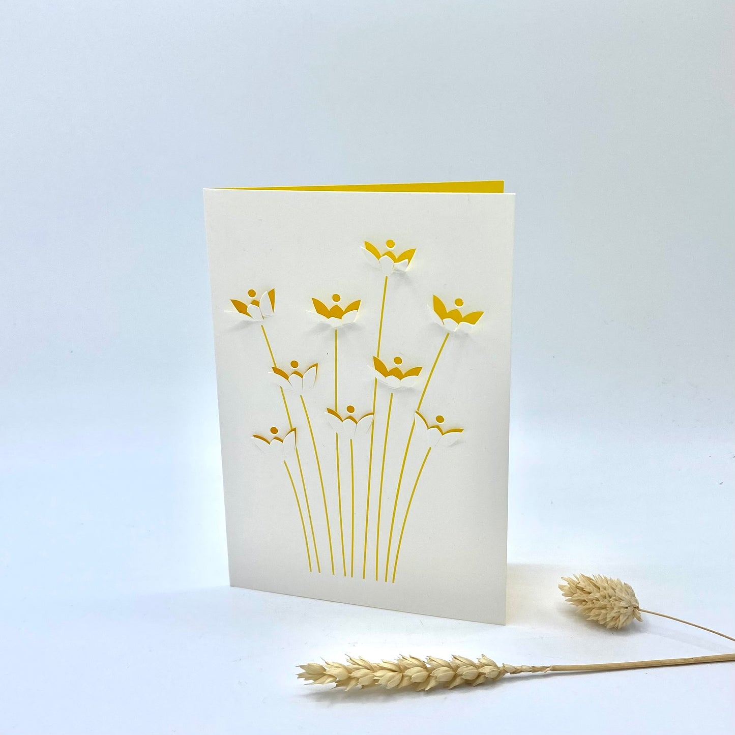 Daffodil Fold Out Card