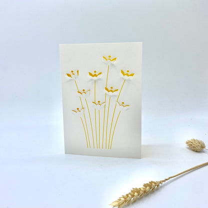 Daffodil Fold Out Card