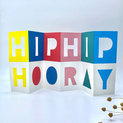 Hip Hip Hooray Card