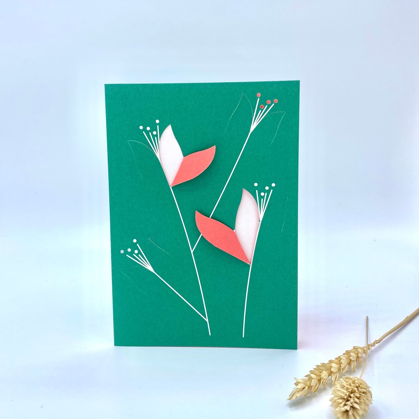 Lillies Fold Out Card