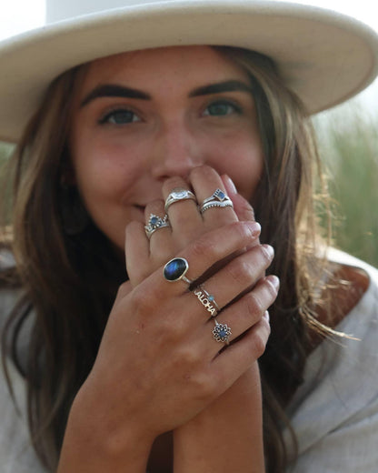 Sterling Silver Aloha Ring