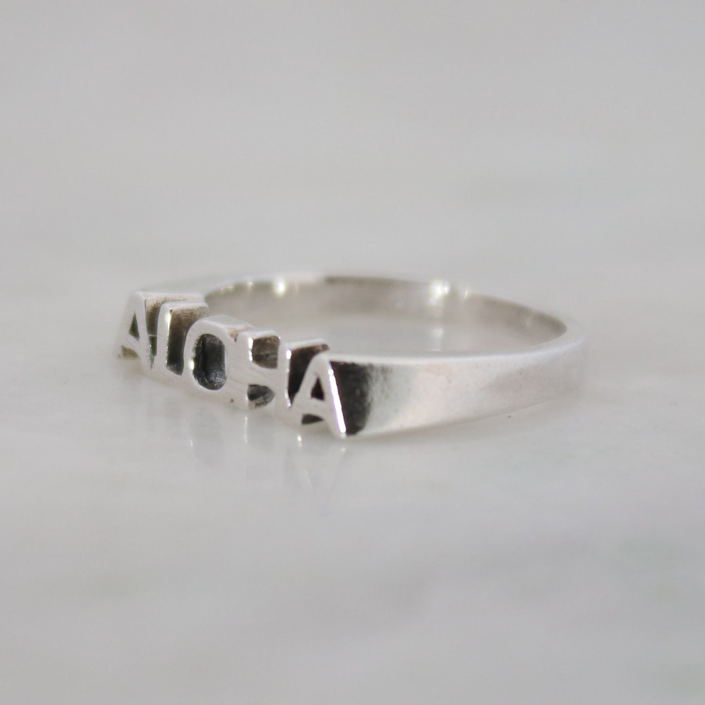 Sterling Silver Aloha Ring