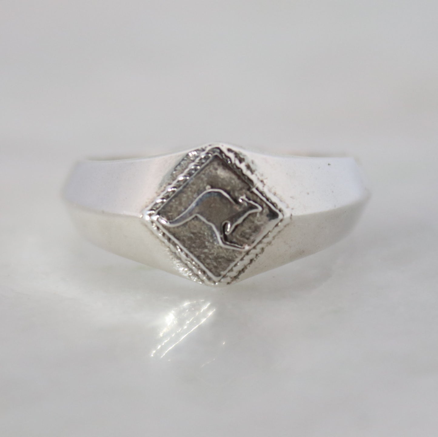 Sterling Silver Kangaroo Ring