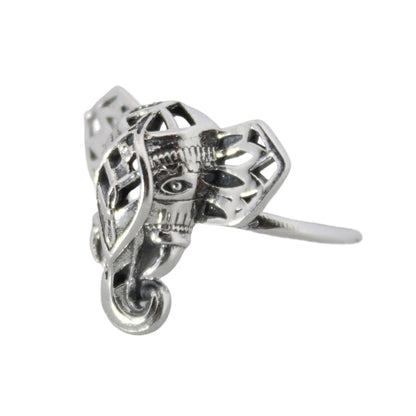 Sterling Silver Elephant Ring
