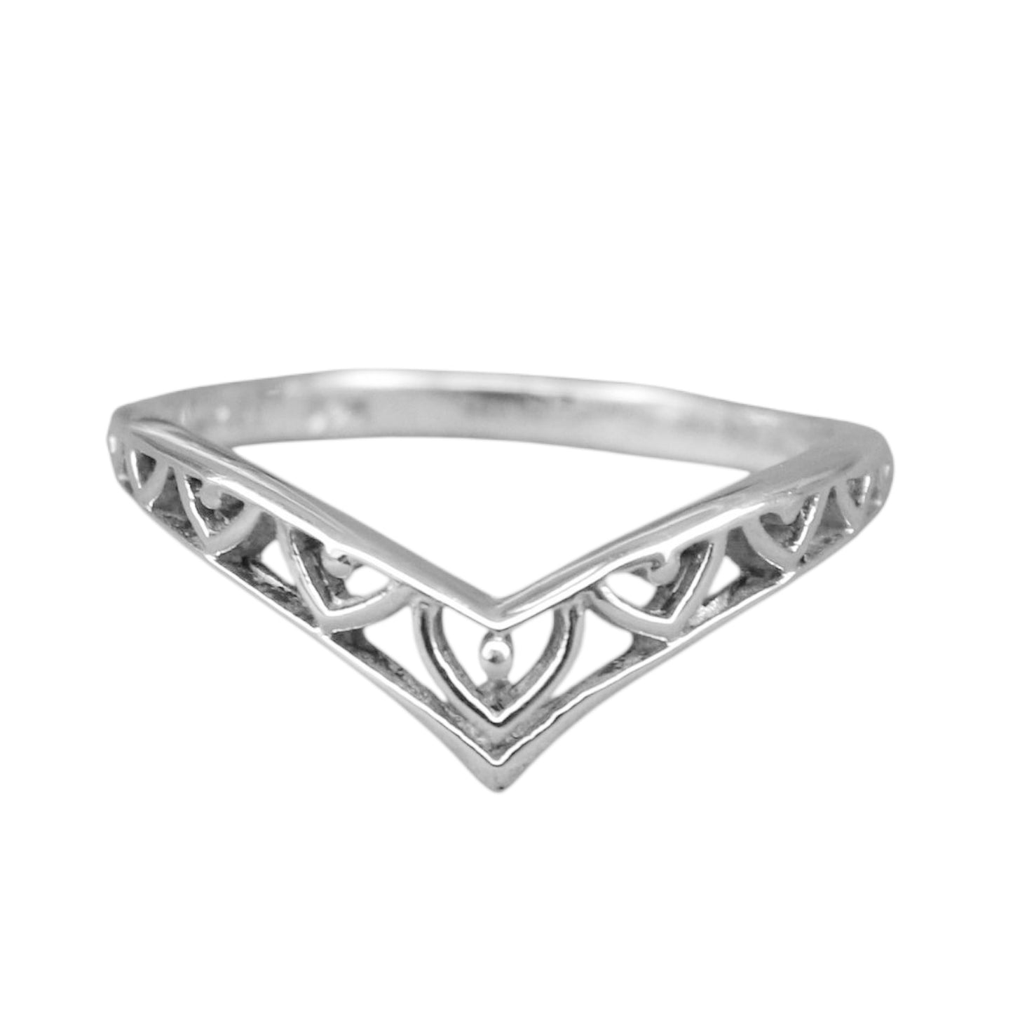 Sterling Silver Mandala Ring