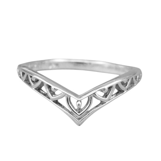 Sterling Silver Mandala Ring