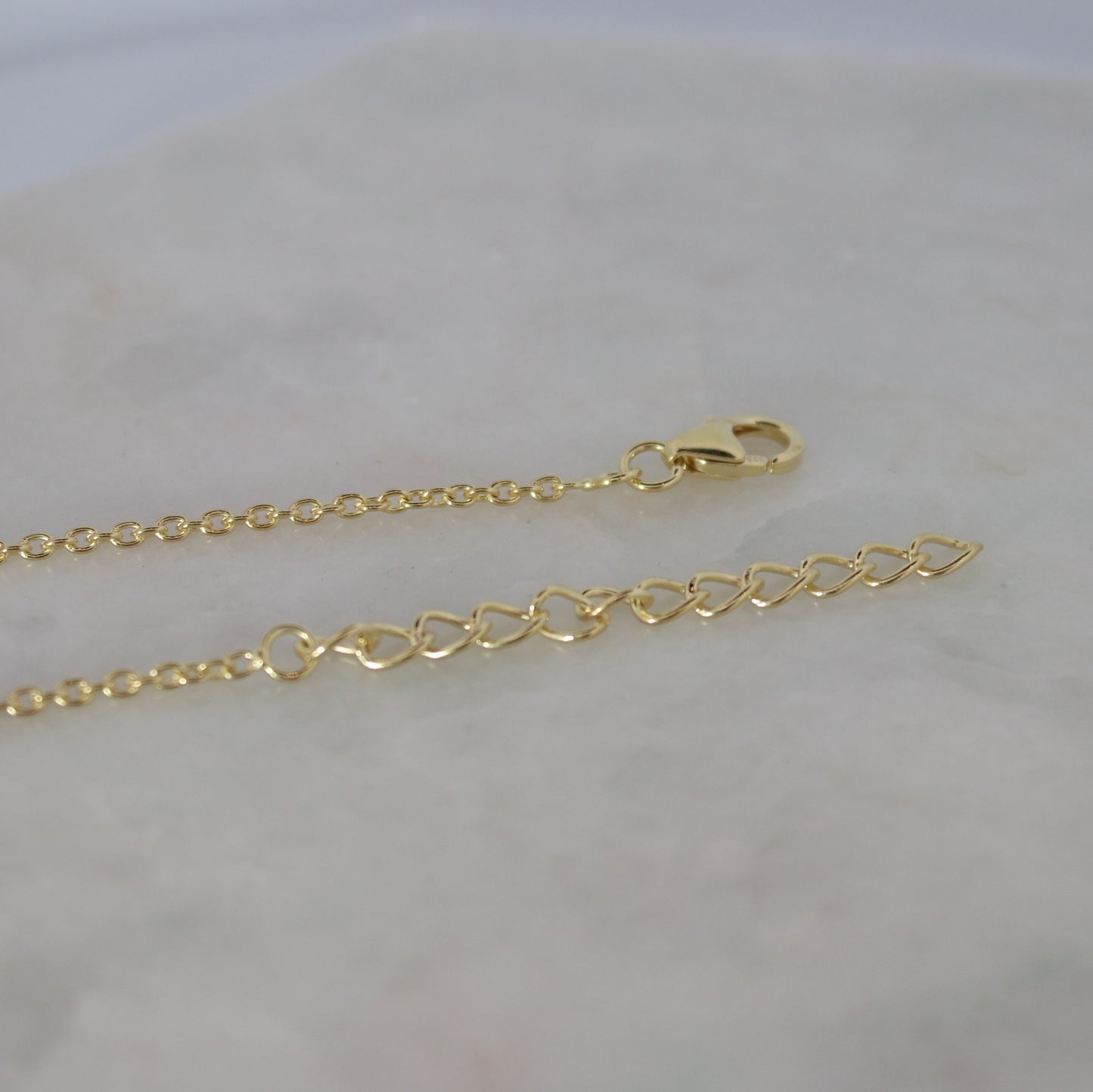 14k Gold Vermeil Beaded Arch Necklace - Limited Edition