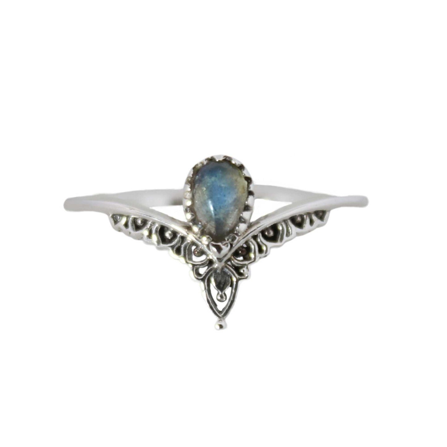 Sterling Silver Eternal Elegance Ring Labradorite