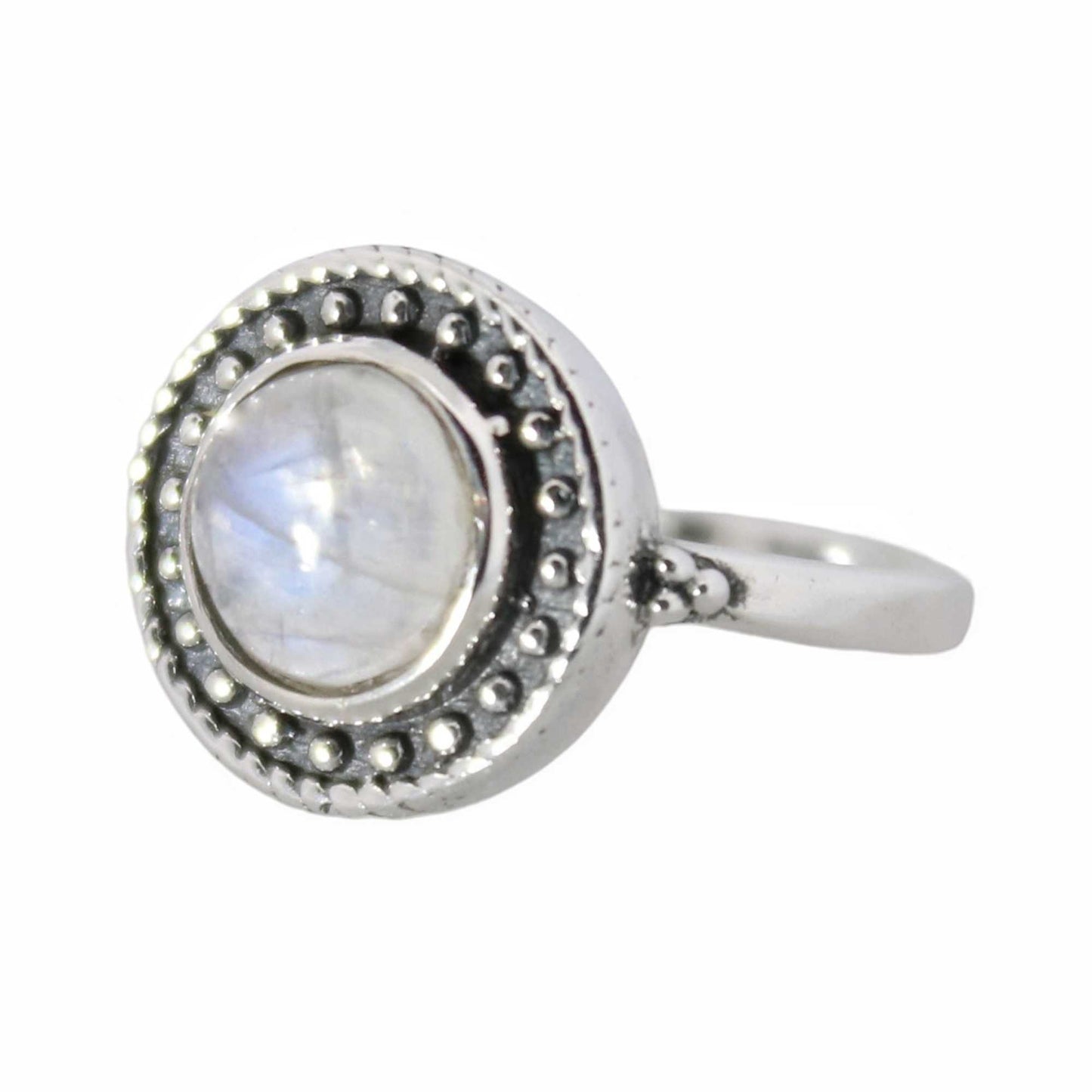 Sterling Silver Aphrodite Ring Moonstone