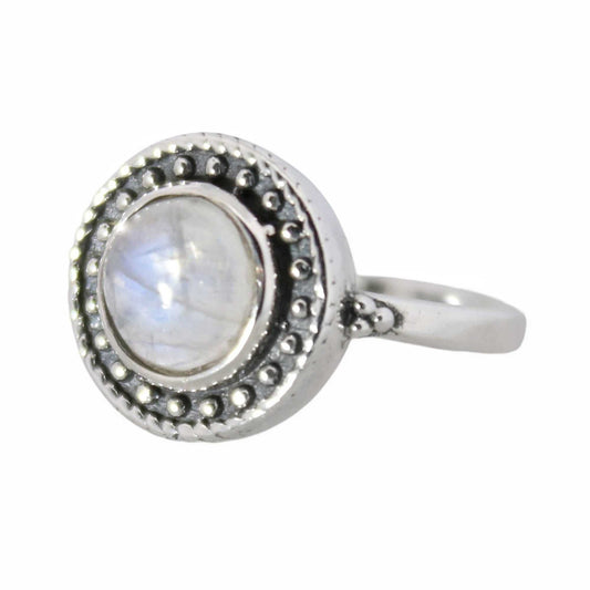 Sterling Silver Aphrodite Ring Moonstone