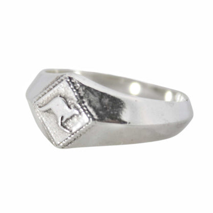 Sterling Silver Kangaroo Ring